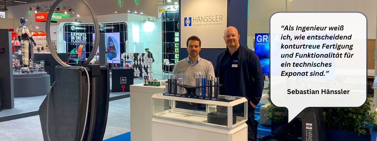 Als Ingenieur weiß ich, wie entscheidend konturtreue Fertigung und Funktionalität für ein technisches Exponat sind.