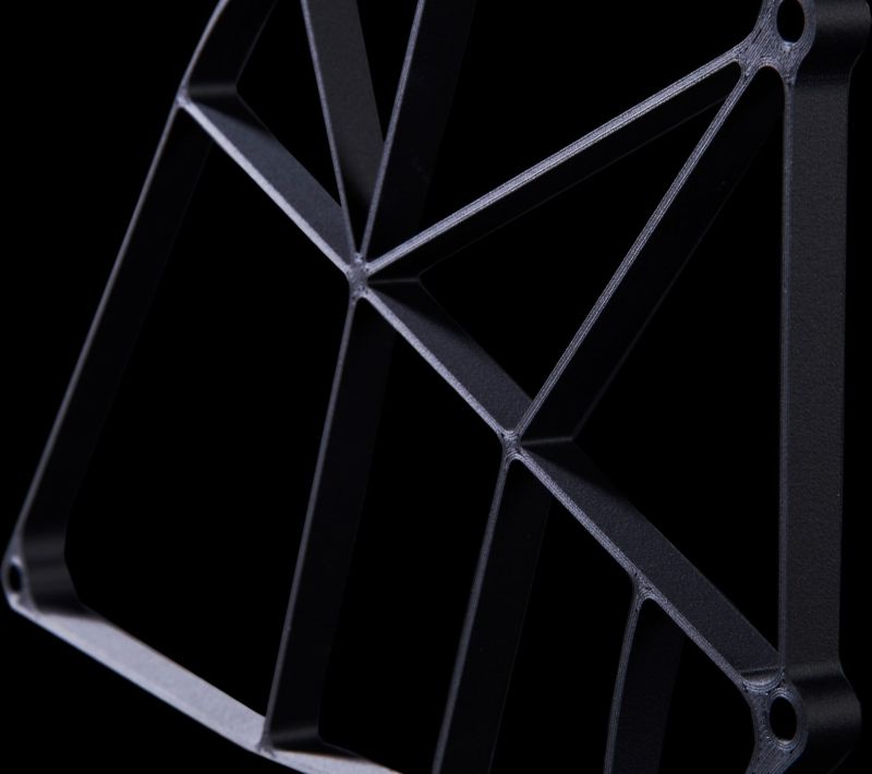 Kunststoffteil aus PEEK hergestellt durch additive Fertigung