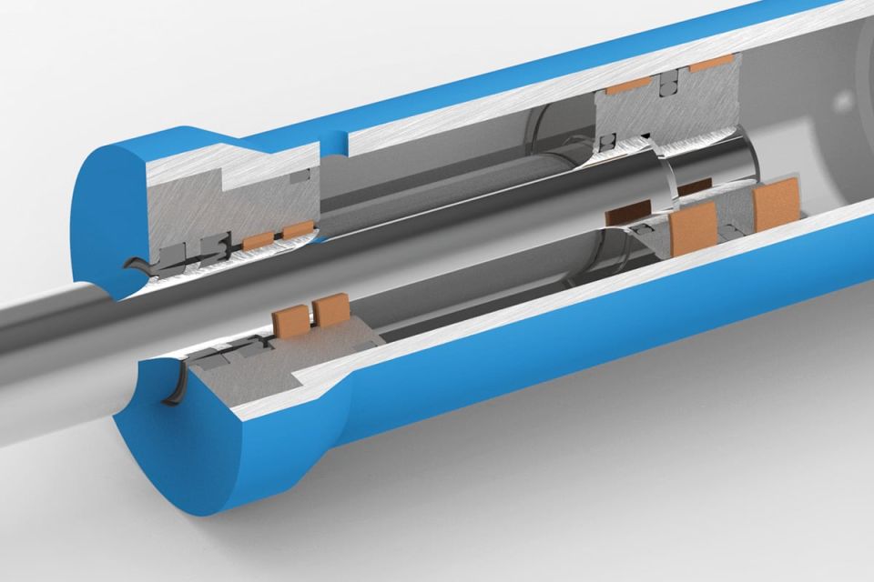 Rectangular shaped guide rings