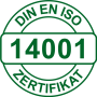 DIN EN ISO 14001 Zertifikat