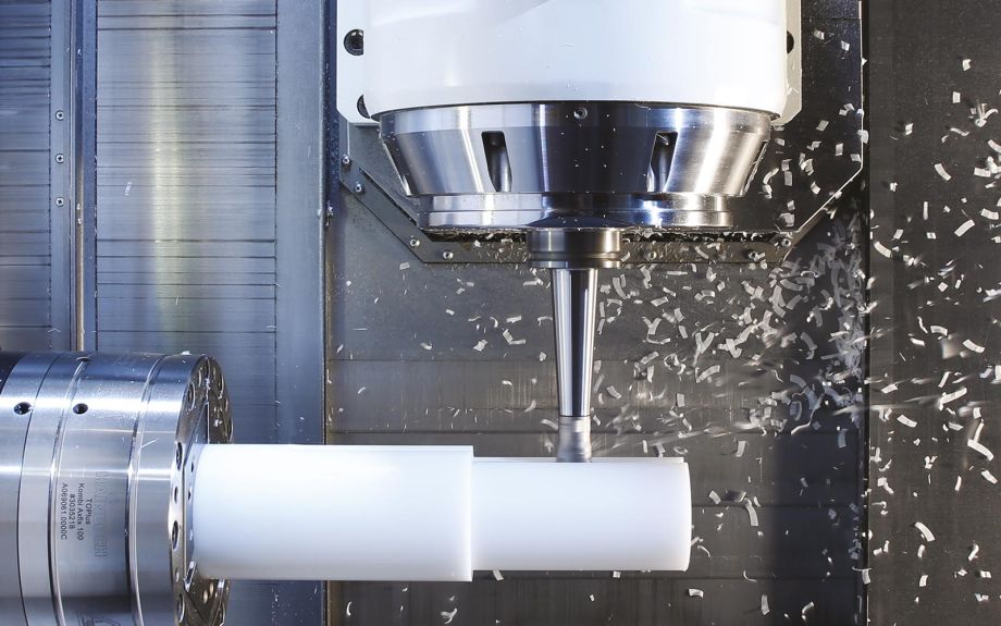 Zerspanungsvorgang in der Kunststofftechnik