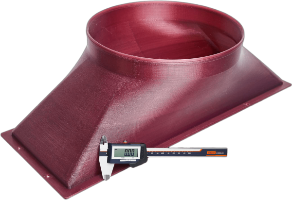 Grossformat 3D-Druck Ansauger