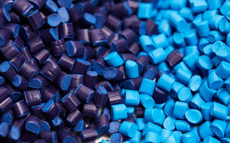 blue materials 