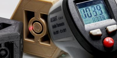 Heat-resistant 3D printed components