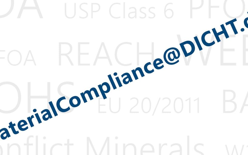 Die erste Adresse für Ihre Material Compliance