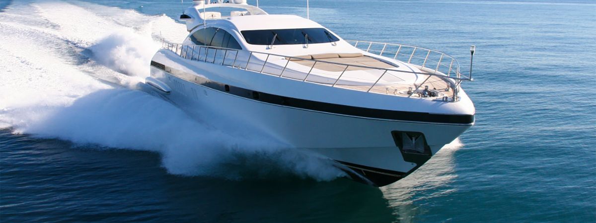 Foto einer Yacht