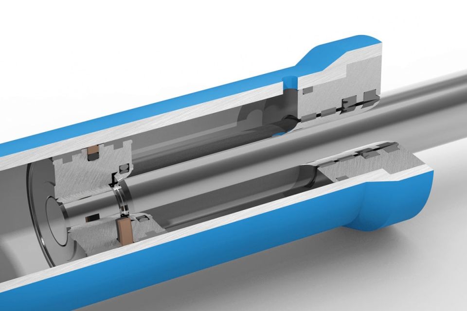  Kolbendichtungen mit Vorspannelementen aus Elastomer