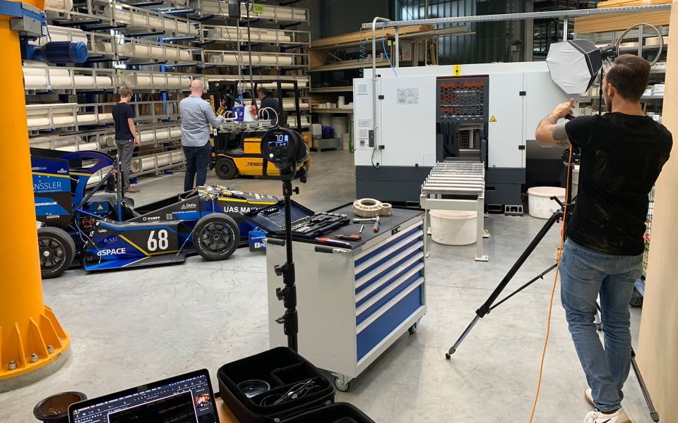 Fotoshooting bei Hänssler