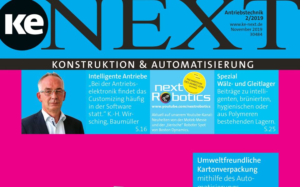 ke-NEXT berichtet über Hänssler-Getriebegehäuse