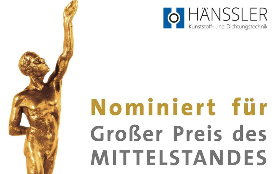 Nominierung für den „Großen Preis des Mittelstandes“