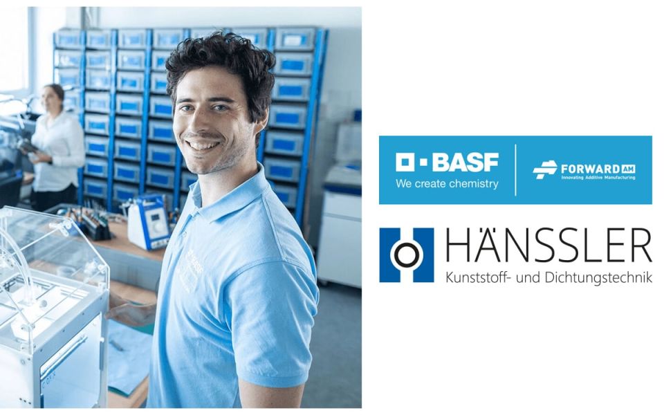 Hänssler ist BASF Forward AM Trusted Manufacturing Partner